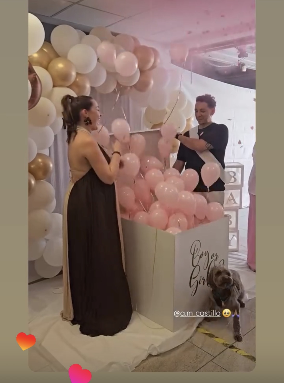 Gender-Reveal-Ballonbox – Foto 1