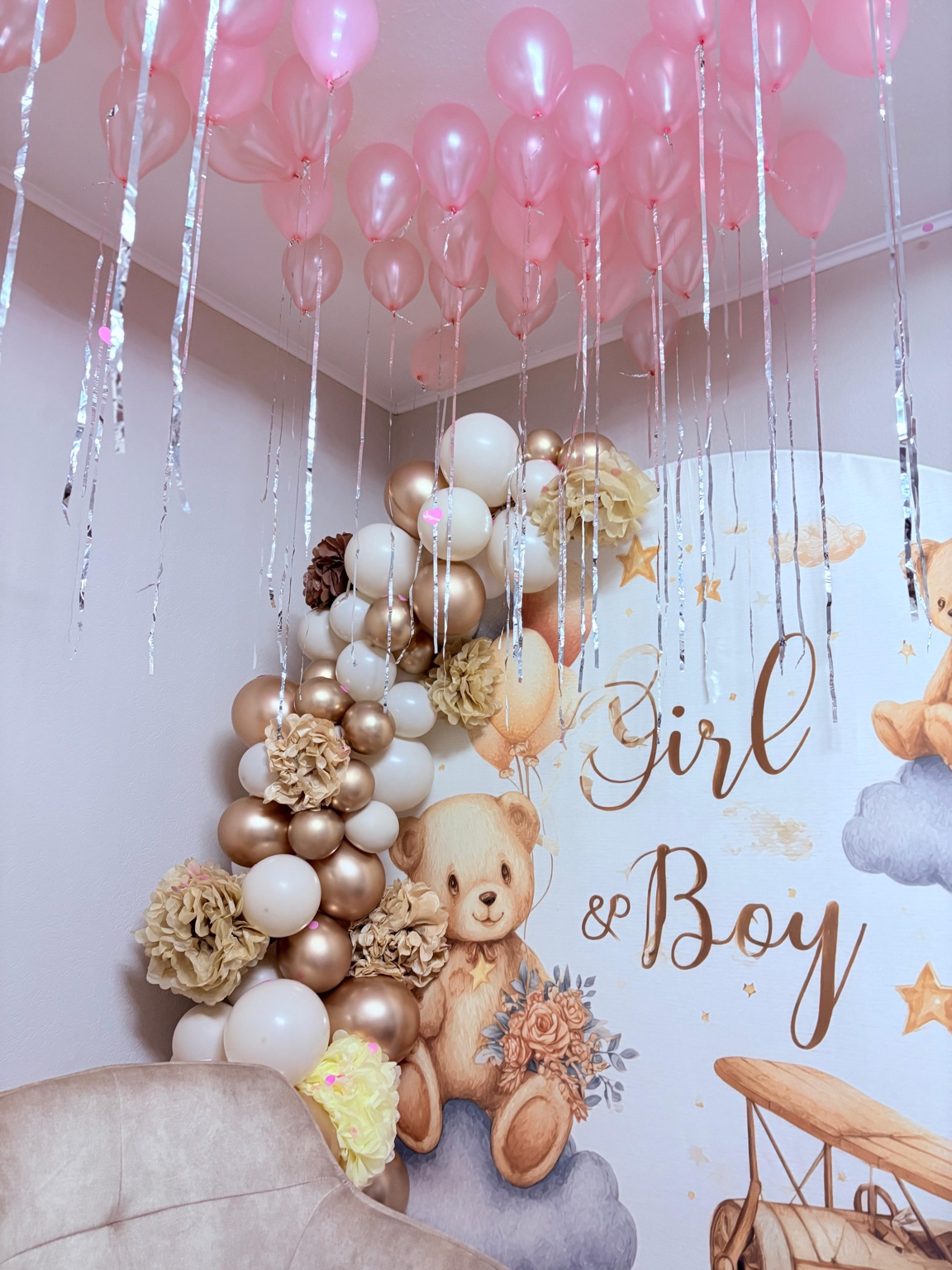 Gender-Reveal-Ballonbox – Foto 2
